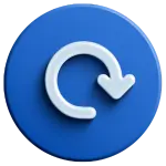 Actualización de Estrategias de Marketing Digital Icono de actualización de estrategias para servicios de marketing digital