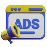 Agencia Especializada en Google Ads Icono de agencia Google Ads para servicios de SEM y marketing digital