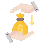 Ahorra Tiempo y Recursos en Estrategias SEO Icono de ahorro de tiempo y recursos para servicios SEO