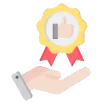 Aumenta la Credibilidad y Confianza en Línea Icono de aumento de credibilidad y confianza para servicios de SEO