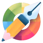 Equipo de Diseño Gráfico Profesional Icono de equipo de diseño gráfico para servicios de diseño web