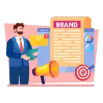 Refleja la Identidad de Tu Marca Icono de identidad de marca para servicios de diseño web