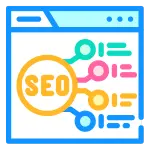 Pilares Fundamentales del SEO Icono que representa los pilares fundamentales del SEO