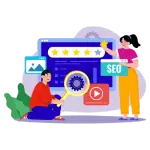 Presencia Digital en Marketing Icono de presencia digital para servicios de marketing digital