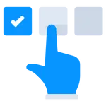 Elección de Palabras Clave para Estrategias SEO Icono de elección de palabras clave para servicios de SEO