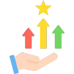 Ventaja Competitiva en Estrategias SEO Icono de ventaja competitiva sobre rivales en servicios de SEO
